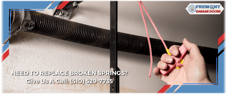 Broken Garage Door Spring Repair Fremont